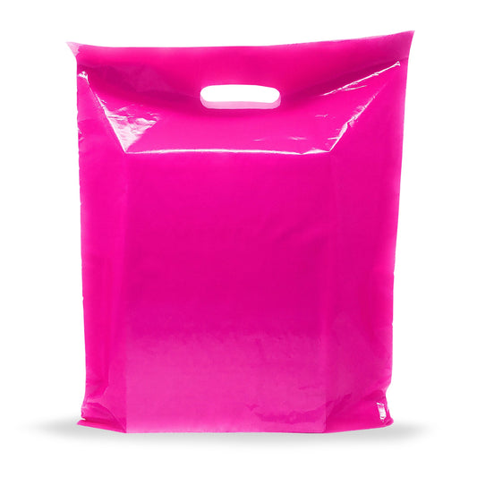 200 Pack 9" x 12" with 1.5 mil Thick Pink Glossy Bags