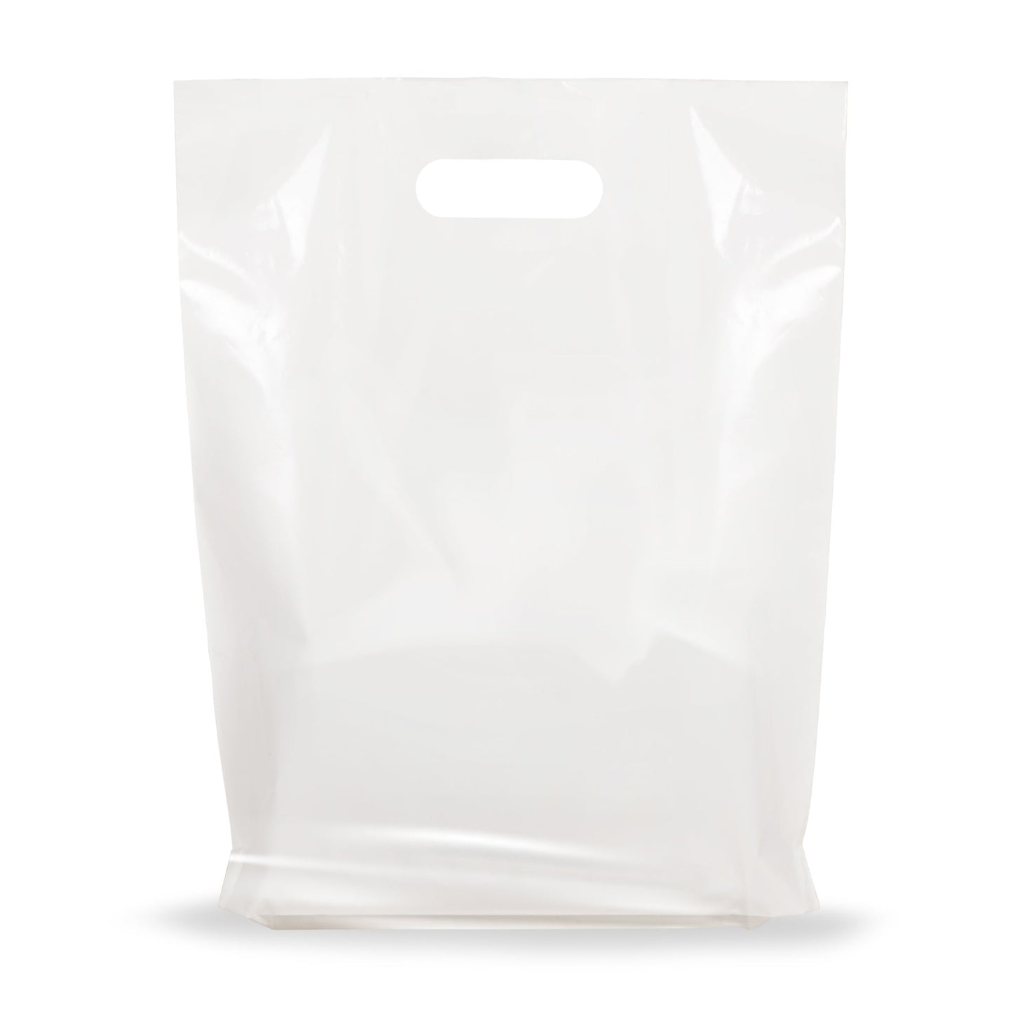 100 Pack 9" x 12" with 1.25 mil Thick White Glossy Bags